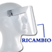 MASCHERE RICAMBIO per visiera schermo protettivo - codice 25668 - conf.5pz