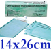 BUSTE PER STERILIZZAZIONE AUTOSALDANTI - 14x26cm - conf.200pz