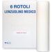 ROTOLO CARTA LETTINO - 2 VELI - punta a punta - 80mxh.59cm - conf.6rotoli