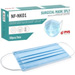 MASCHERINA CHIRURGICA 3 STRATI CON ELASTICI - filtrante 98% - conf. 50pz