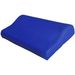 CUSCINO ANATOMICO PER BARELLA AMBULANZA - 49x29xh.6-10cm - col. blu